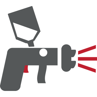 Spray gun icon
